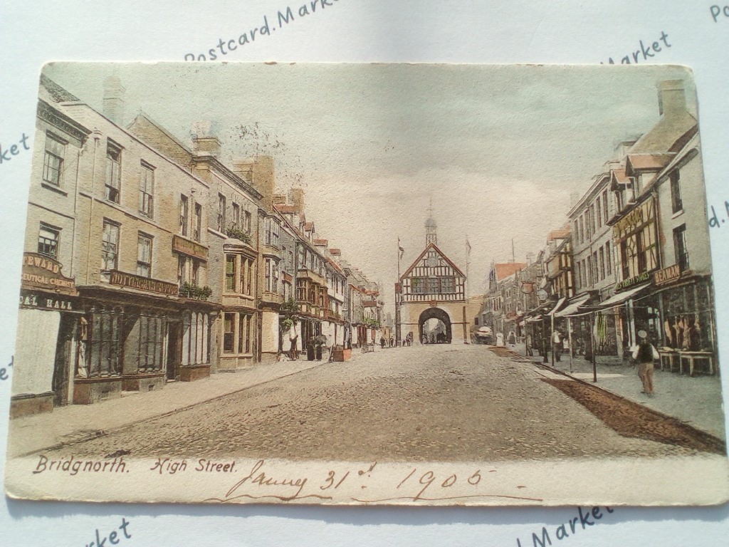 /UK/UK_place_1905_Bridgnorth, High Street color.jpg